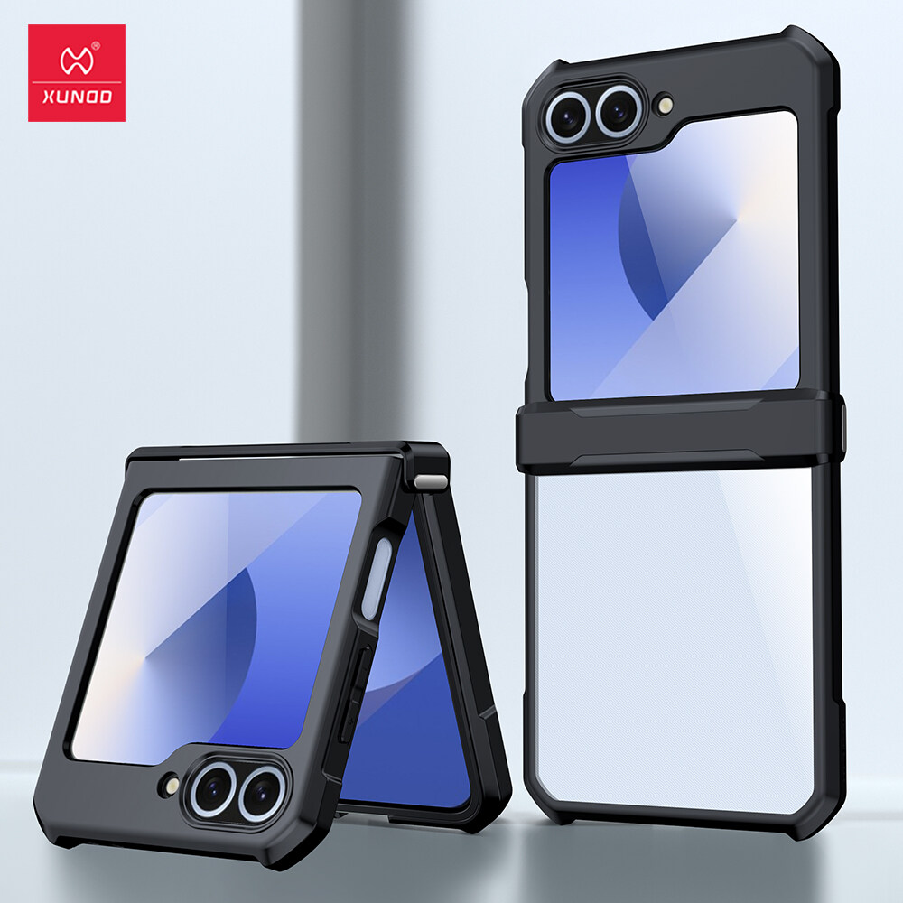 XUNDD Samsung Galaxy Z FLIP 6 Case Air-bag Shockproof Protection Case Anti Drop Anti Scratch Protective Cover